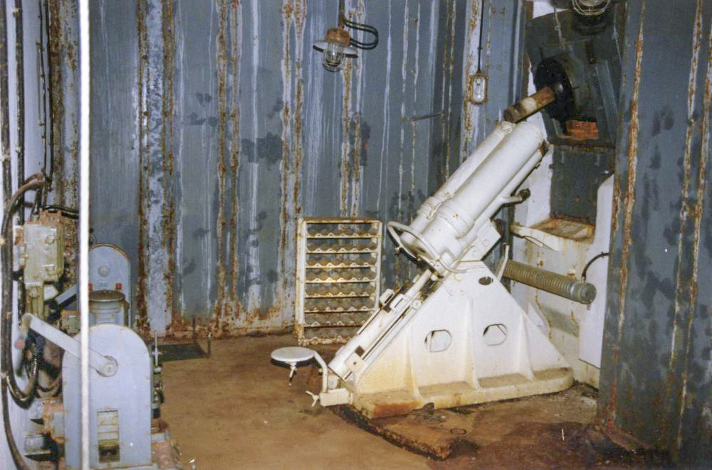 Ligne Maginot - LAVOIR - (Ouvrage d'artillerie) - Bloc 5
Chambre de tir gauche pour mortiers de 81 mle 32