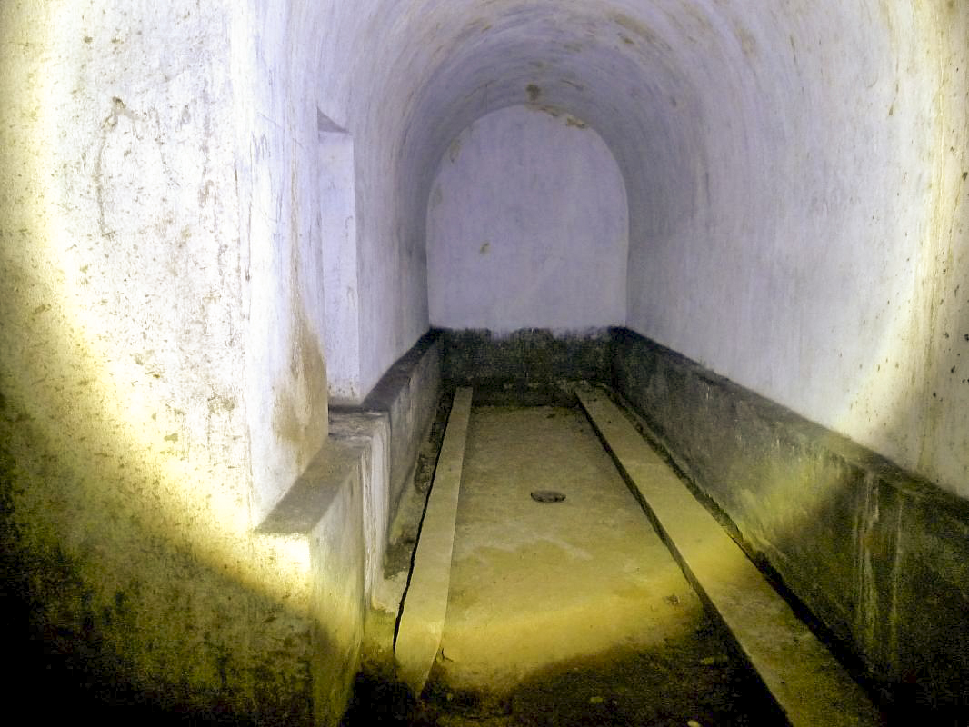 Ligne Maginot - BREHAIN OUEST (C2 DE L'OUVRAGE DE BREHAIN) - (Casemate d'infanterie - Simple) - L'embryon de galerie devant relier la casemate à l'ouvrage de Bréhain