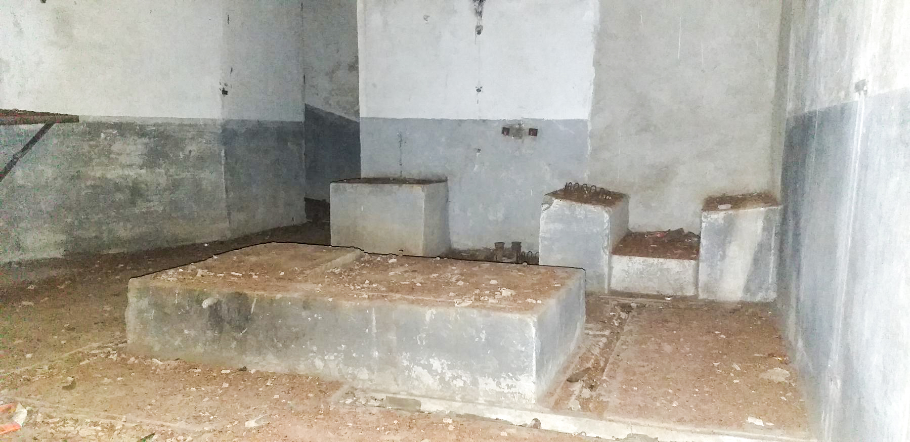 Ligne Maginot - 27BIS/3 - OBERWEIDT - (Casemate d'infanterie - double) - Local du puits et du groupe électrogène