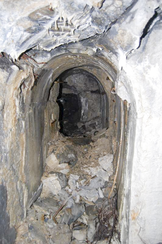 Ligne Maginot - REVETS - (Ouvrage d'infanterie) - La galerie du bloc 3