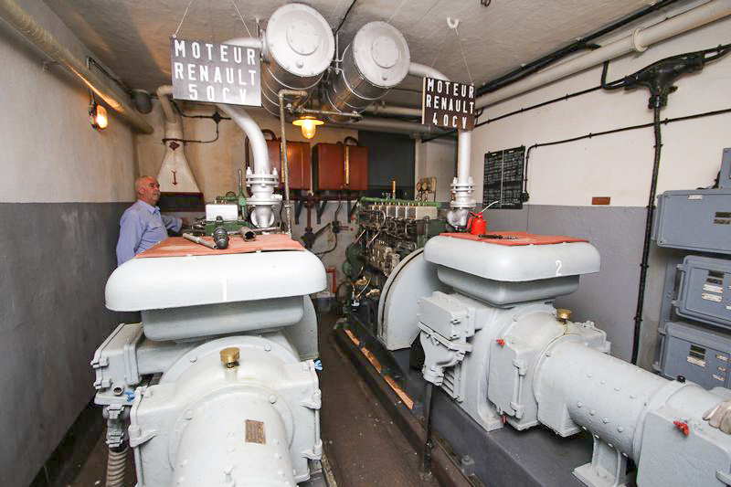 Ligne Maginot - BOIS KARRE - A12 - (Ouvrage d'infanterie) - L'usine électrique