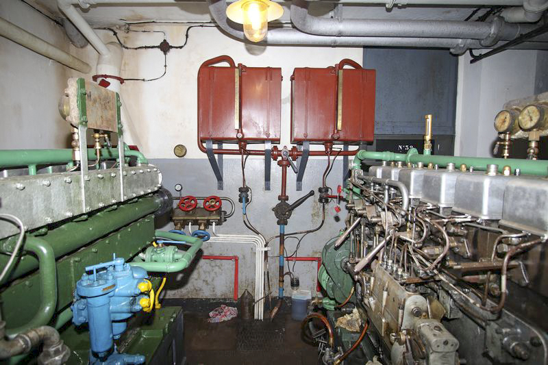 Ligne Maginot - BOIS KARRE - A12 - (Ouvrage d'infanterie) - L'usine électrique - GRUBER Franck