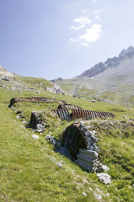 Ligne Maginot - ROUE - (Casernement) - Le casernement extérieur de l'avant poste