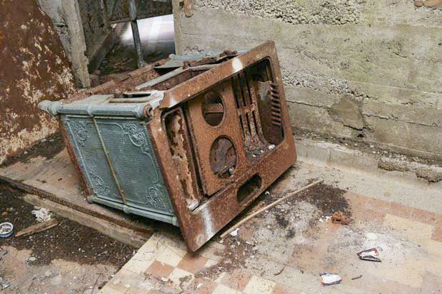 Ligne Maginot - Ouvrage du Pas du Roc - Le casernement extérieur