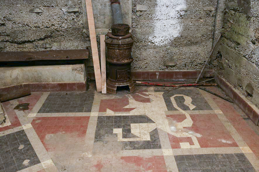 Ligne Maginot - Ouvrage du Pas du Roc - Le casernement extérieur