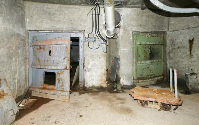 Ligne Maginot - PAS DU ROC - (Ouvrage d'artillerie) - L'entrée de l'ouvrage