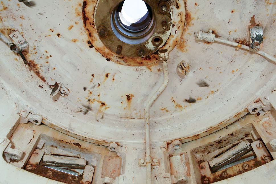 Ligne Maginot - PAS DU ROC - (Ouvrage d'artillerie) - Bloc 2
L'intérieur de la cloche VDP
