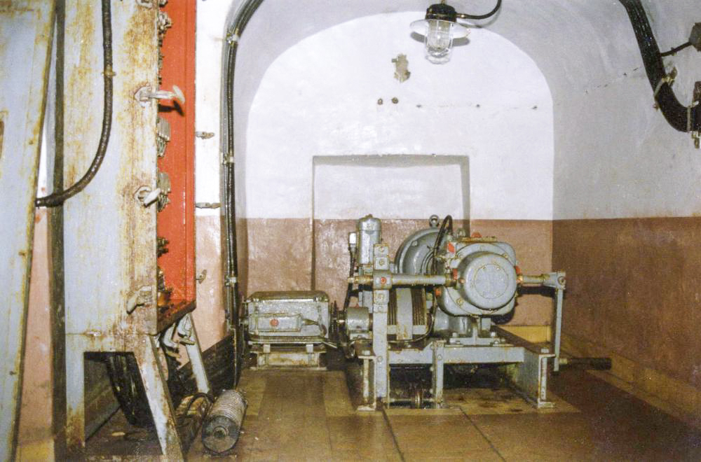 Ligne Maginot - PAS DU ROC - (Ouvrage d'artillerie) - Le mécanisme du plan incliné
