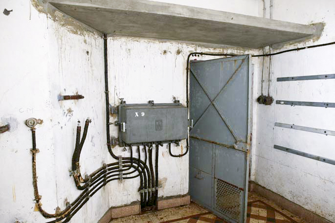 Ligne Maginot - PAS DU ROC - (Ouvrage d'artillerie) - Le PC de l'ouvrage