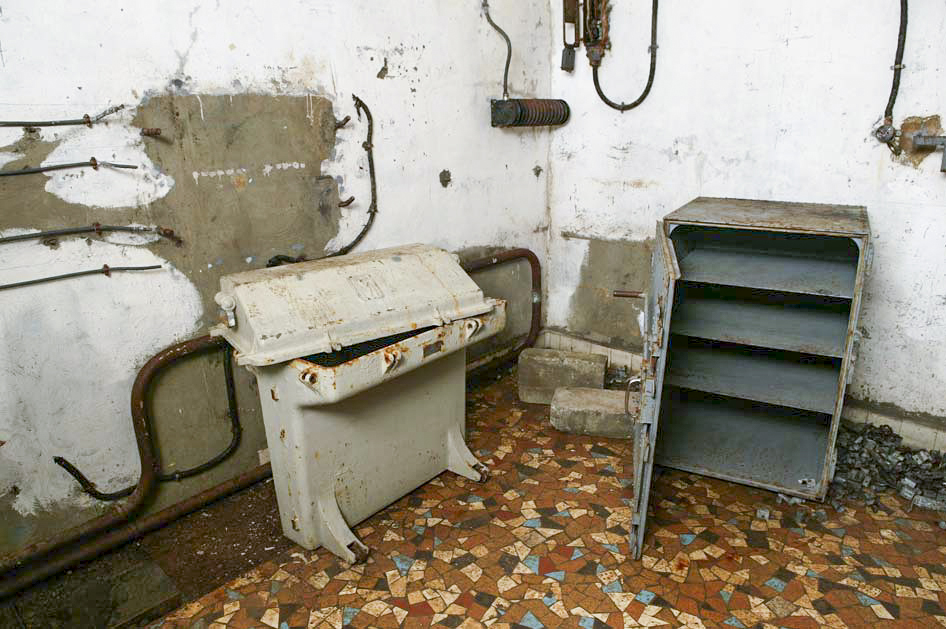 Ligne Maginot - PAS DU ROC - (Ouvrage d'artillerie) - Le central téléphonique principal