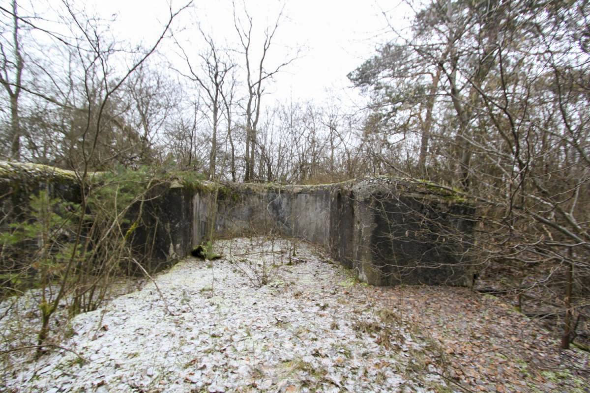 Ligne Maginot - FORT DE MUTZIG - (Ouvrage d'artillerie) - BATTERIE 3
Cuve pour pièce de 10 sous bouclier