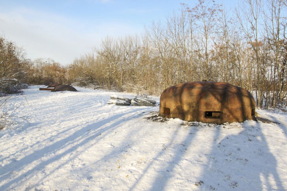 Ligne Maginot - FORT DE MUTZIG - (Ouvrage d'artillerie) - Batterie 6
Tourelle de 10