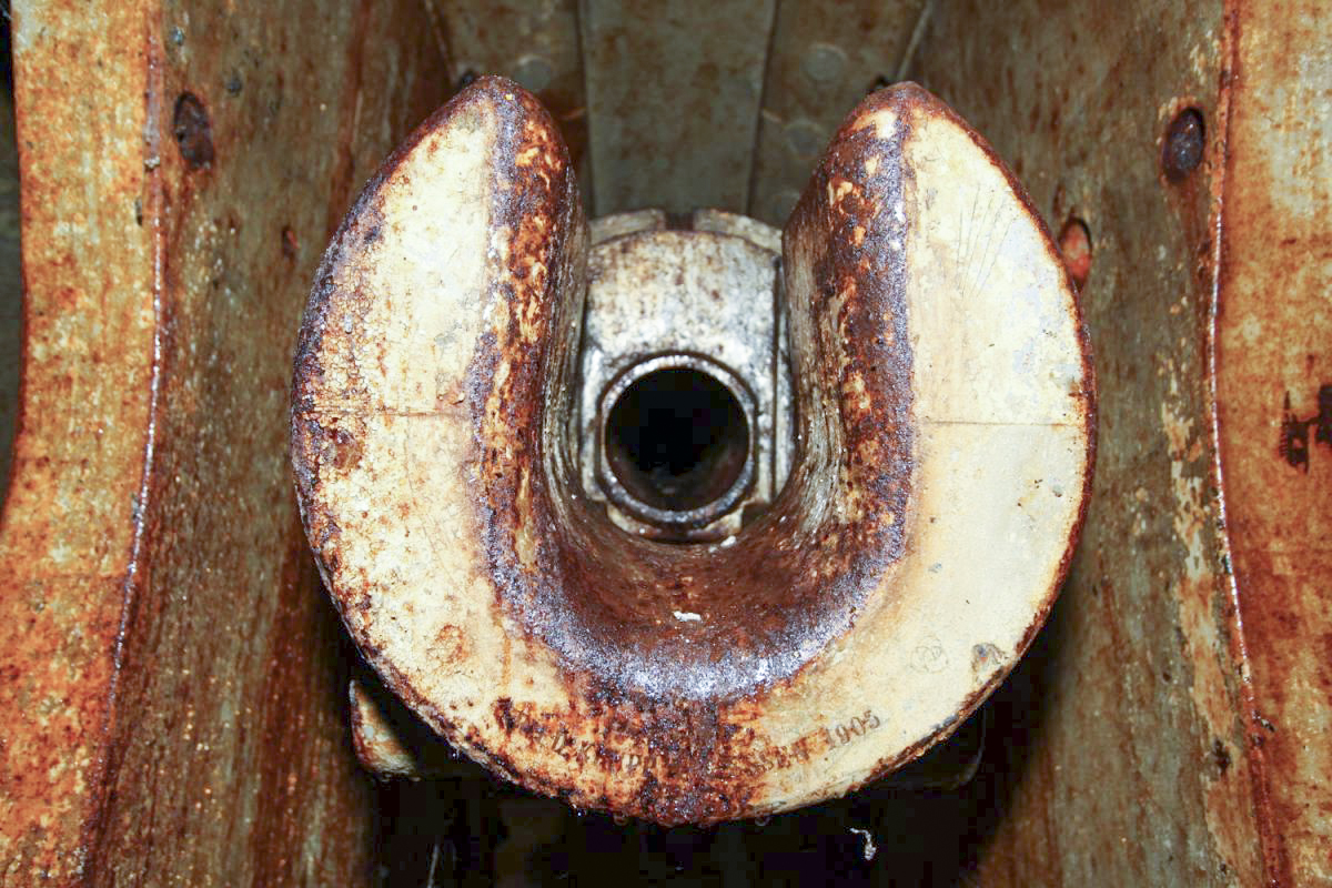 Ligne Maginot - FORT DE MUTZIG - (Ouvrage d'artillerie) - Batterie 6
Tourelle de 10