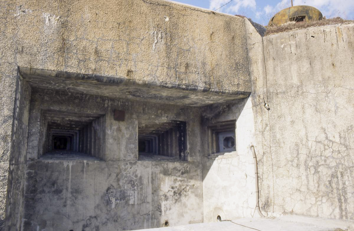 Ligne Maginot - SAINT GOBAIN - (Ouvrage d'infanterie) - Bloc 4
Créneaux JM et FM