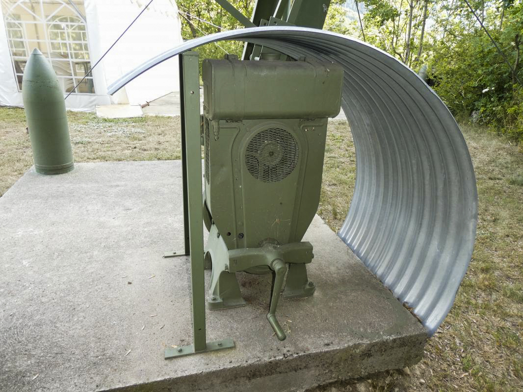 Ligne Maginot - SAINT GOBAIN - (Ouvrage d'infanterie) - Téléphérique alpin mle 39
