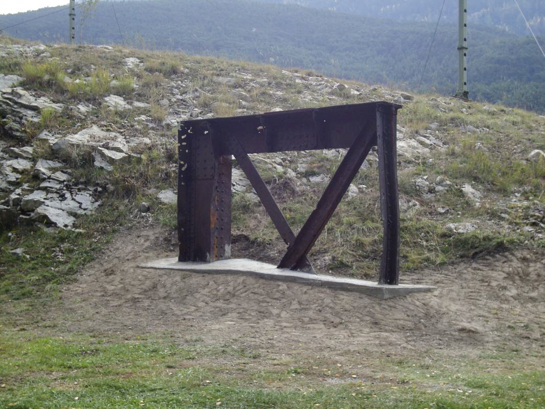 Ligne Maginot - SAINT GOBAIN - (Ouvrage d'infanterie) - Elément de l'ancien pont Caffarel de Modane
