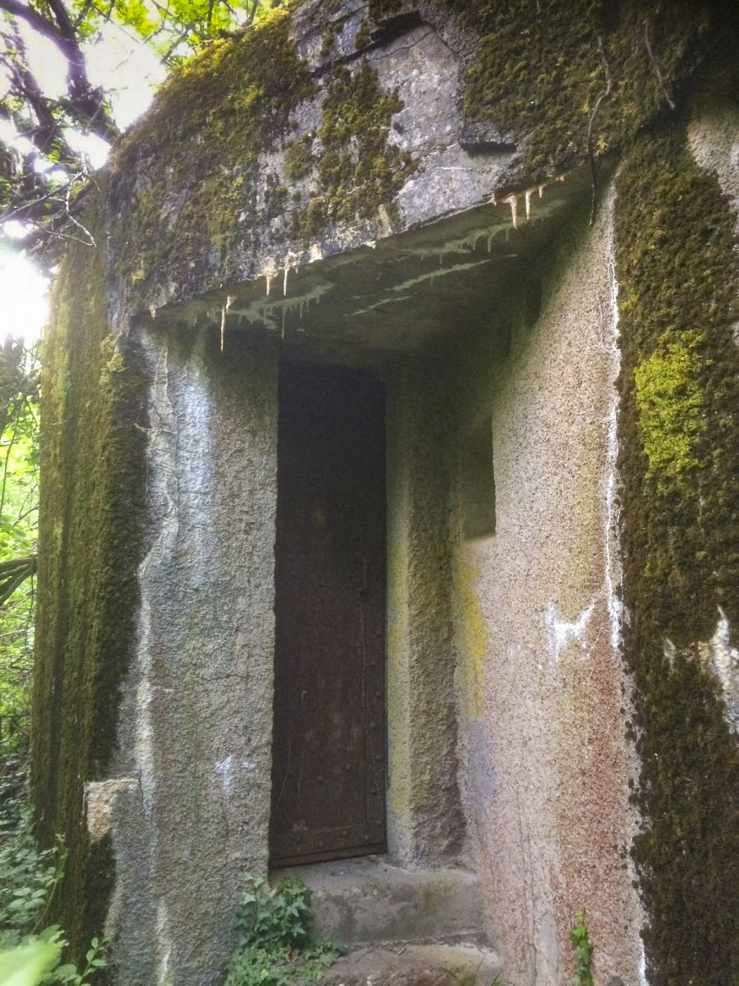 Ligne Maginot - BELLEVUE - (Central téléphonique d'observation) - Porte fermée