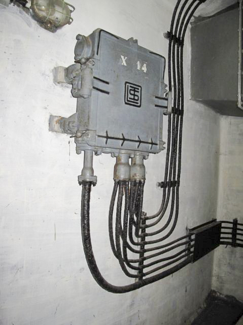 Ligne Maginot - Ouvrage du Sapey - Répartiteur téléphonique de l'entrée