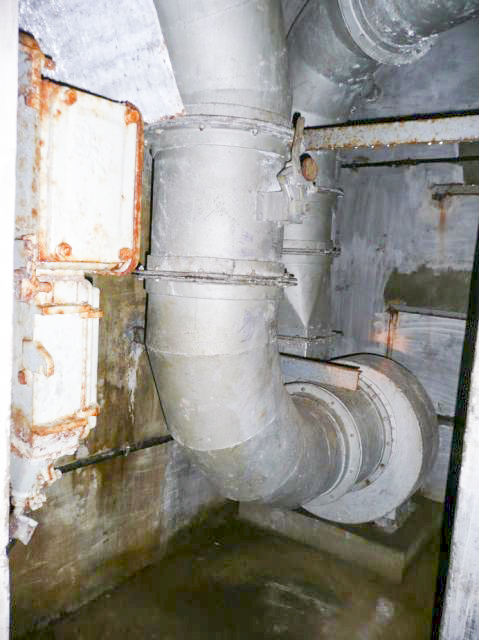 Ligne Maginot - SAPEY - (Ouvrage d'artillerie) - Bloc 1 et 2
Ventilation normale des blocs