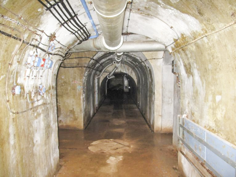 Ligne Maginot - SAPEY - (Ouvrage d'artillerie) - Galerie
Bas des blocs 1 et 2
