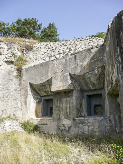 Ligne Maginot - SAPEY - (Ouvrage d'artillerie) - Bloc 4
Vue d'ensemble