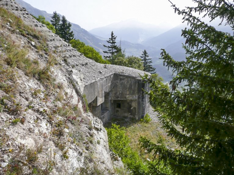 Ligne Maginot - SAPEY - (Ouvrage d'artillerie) - Bloc 4
Vue d'ensemble