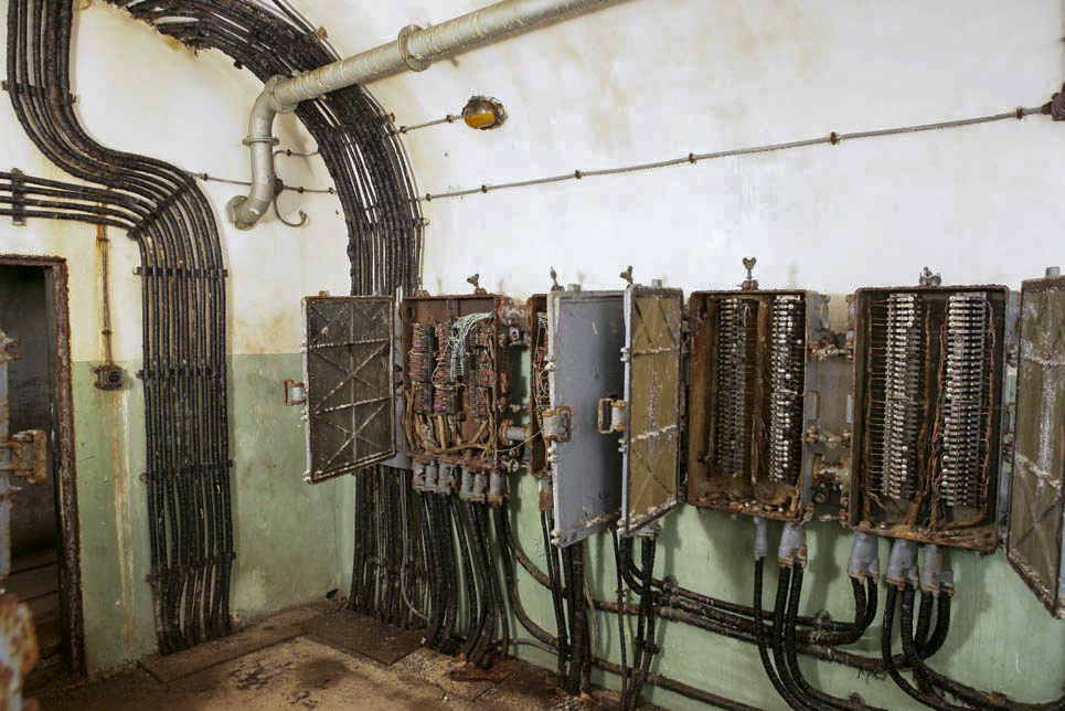 Ligne Maginot - SAPEY - (Ouvrage d'artillerie) - Le central téléphonique de l'ouvrage