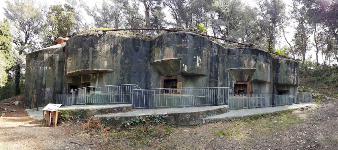 Ligne Maginot - ROQUEBRUNE - CORNILLAT - (Ouvrage d'artillerie) - Bloc 3 - ELLENA - CUNY