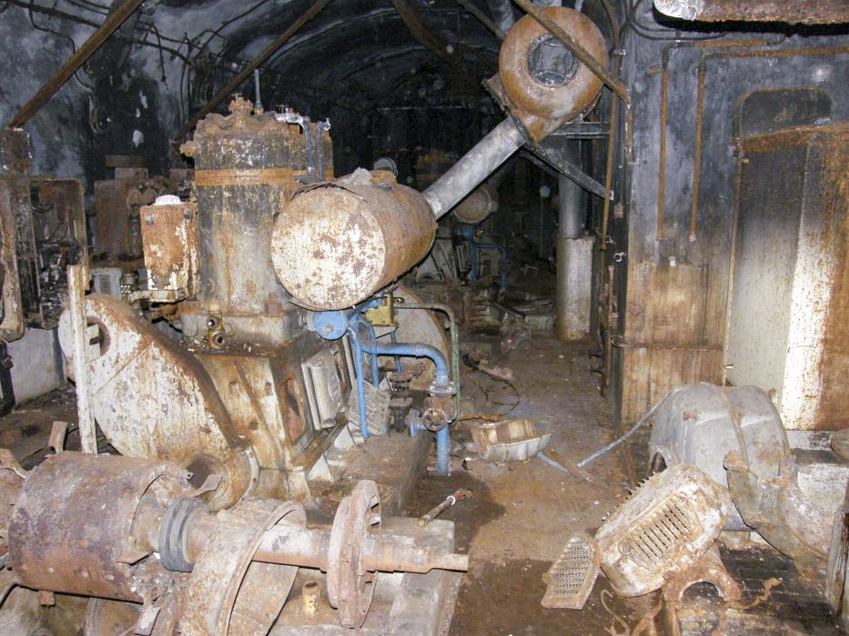 Ligne Maginot - ROQUEBRUNE - CORNILLAT - (Ouvrage d'artillerie) - L'usine électrique