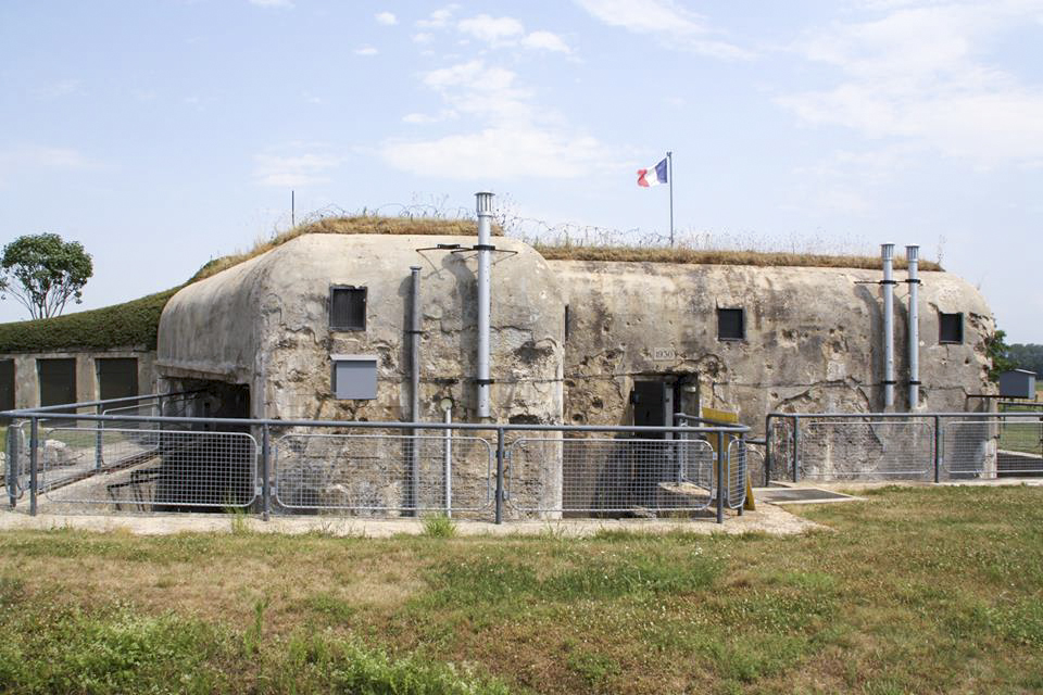 Ligne Maginot - OBERROEDERN SUD - RIEFFEL - (Casemate d'infanterie - Double) - Façade arrière
