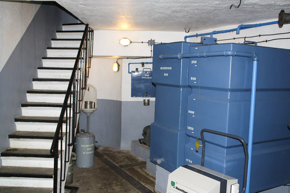 Ligne Maginot - OBERROEDERN SUD - RIEFFEL - (Casemate d'infanterie - Double) - L'étage inférieur
