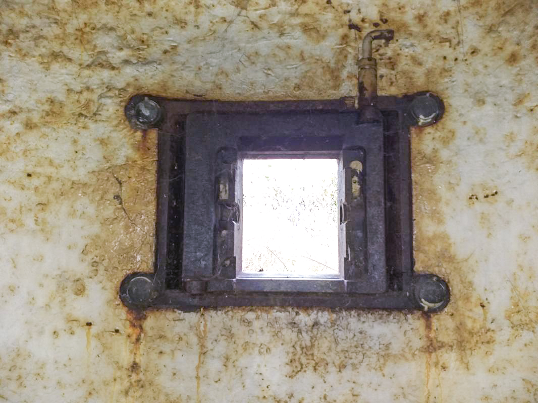 Ligne Maginot - BOIS de HOFFEN Ouest (Casemate d'infanterie) - Créneau de cloche GFM