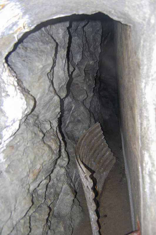 Ligne Maginot - SAPEY (REDOUTE DU) - (Position d'artillerie préparée) - Couloir de la ventilation du magasin