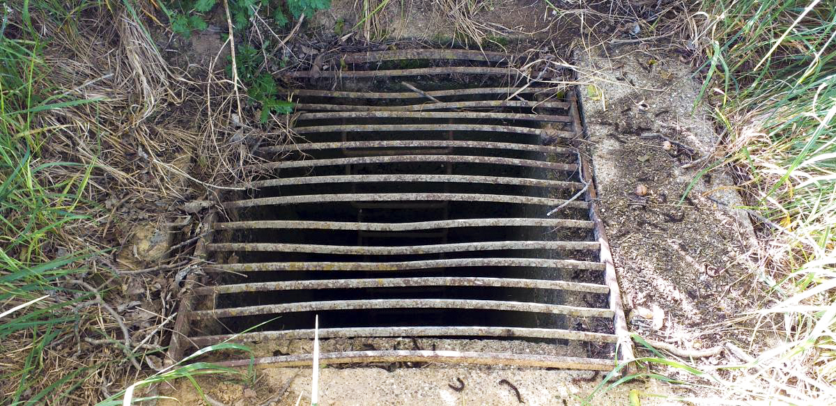Ligne Maginot - ASCHBACH OUEST - (Casemate d'infanterie - Simple) - Regard de visite de l'égout