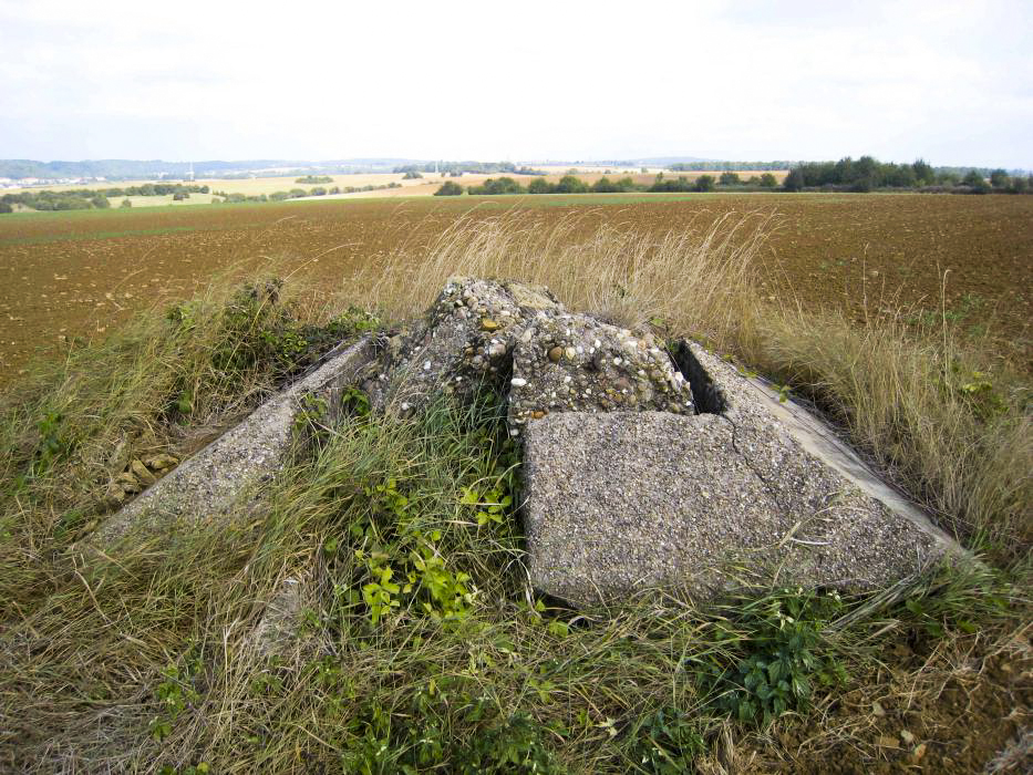 Ligne Maginot - Vue sur l emplacement de l obsevatoire - 