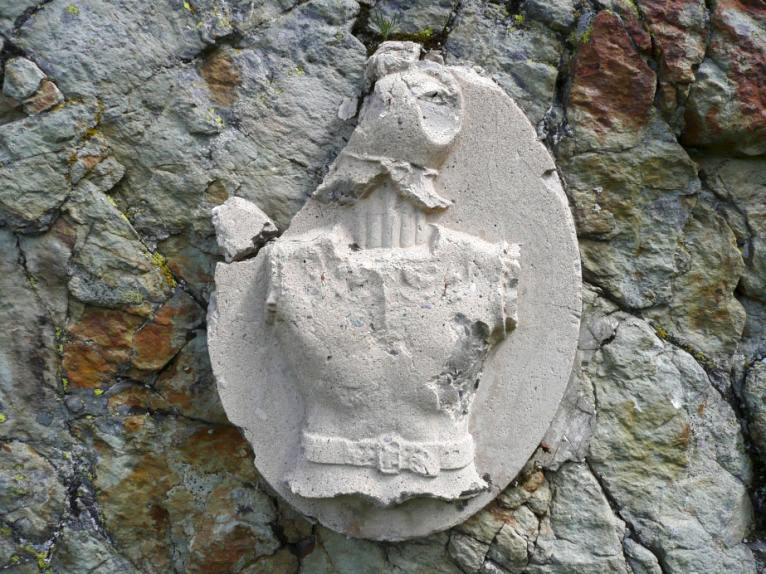 Ligne Maginot - LES ROCHILLES - (Ouvrage d'infanterie) - A proximité
Le cartouche du génie - ARMAND Patrick