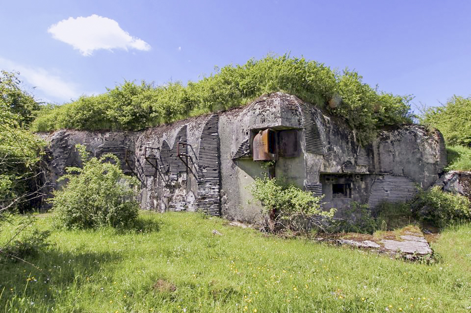 Ligne Maginot - WELSCHHOF - (Ouvrage d'infanterie) - Bloc 3
Le bloc avec son camouflage si particulier
