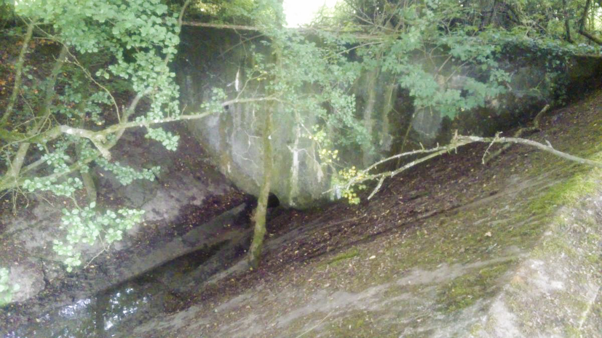 Ligne Maginot - WELSCHHOF - (Ouvrage d'infanterie) - Le débouché de l'égout