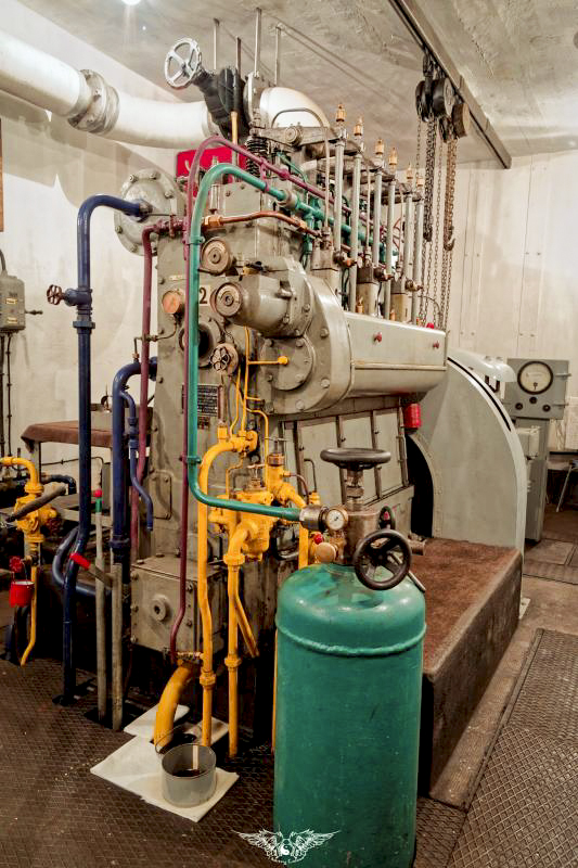 Ligne Maginot - IMMERHOF - A10 - (Ouvrage d'infanterie) - L'usine électrique