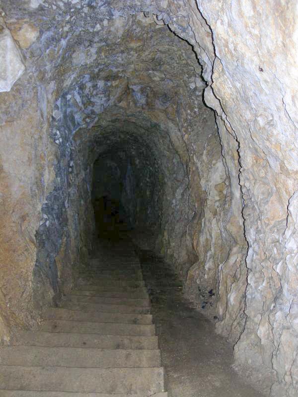 Ligne Maginot - FORT DU LARMONT SUPERIEUR - (Position d'artillerie préparée) - Abri sous roc