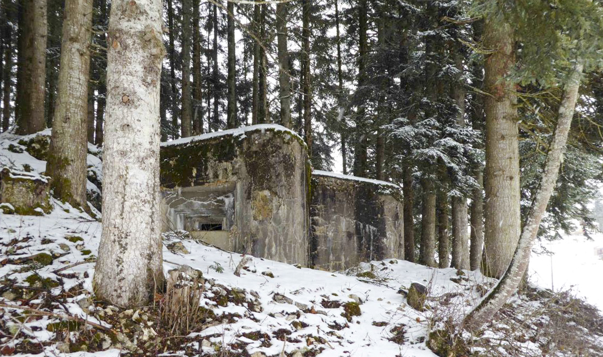 Ligne Maginot - LES CHAZEAUX OUEST - (Blockhaus pour arme infanterie) - 