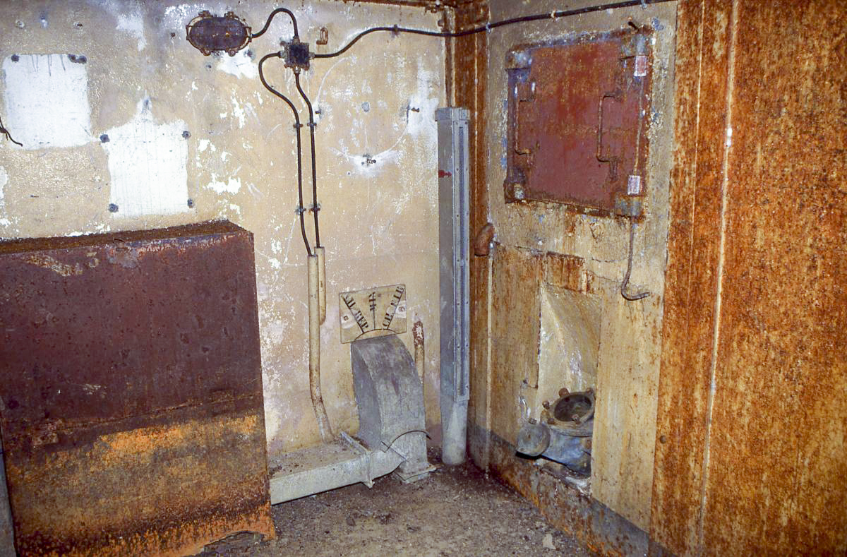 Ligne Maginot - BOIS DE KANFEN EST - C43 - (Casemate d'infanterie) - L'intérieur de la casemate