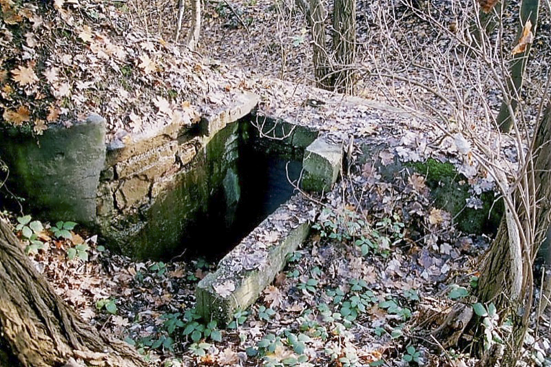 Ligne Maginot - OUVRAGE NEY-RAPP - (Position d'artillerie préparée) - Jonction avec la tranchée couverte inachevée du bloc nord - Antoine Schoen
