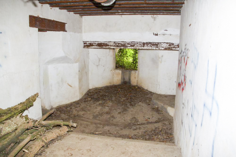 Ligne Maginot - DUCROT Est - (Casemate d'artillerie) - Chambre de tir Nord.