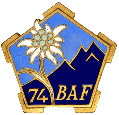Insigne 74° BAF