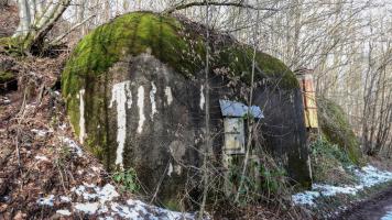 Ligne Maginot - FROHMUHL (PC DU QUARTIER KAPELLENHOF - II/153° RIF) - (Abri) - Coffre d'entrée ouest
Prise d'air neuf