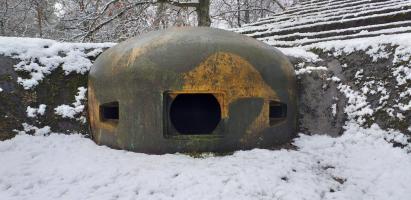 Ligne Maginot - HOCHWALD C5 - (Casemate d'infanterie) - La cloche JM