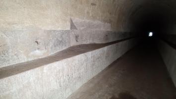 Ligne Maginot - FROHMUHL (PC DU QUARTIER KAPELLENHOF - II/153° RIF) - (Abri) - Réservation pour manchons de câbles dans l'égout