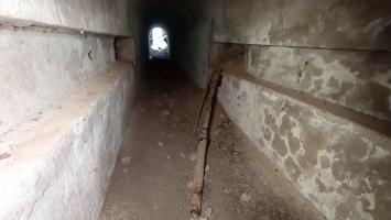 Ligne Maginot - FROHMUHL (PC DU QUARTIER KAPELLENHOF - II/153° RIF) - (Abri) - Entrée du câble téléphonique à partir de l'évacuation de l'égout 