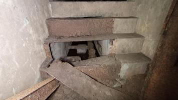 Ligne Maginot - FROHMUHL (PC DU QUARTIER KAPELLENHOF - II/153° RIF) - (Abri) - Escalier menant a l'entrée de l'égout